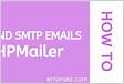 How to specify the SMTP server in PHPMailer